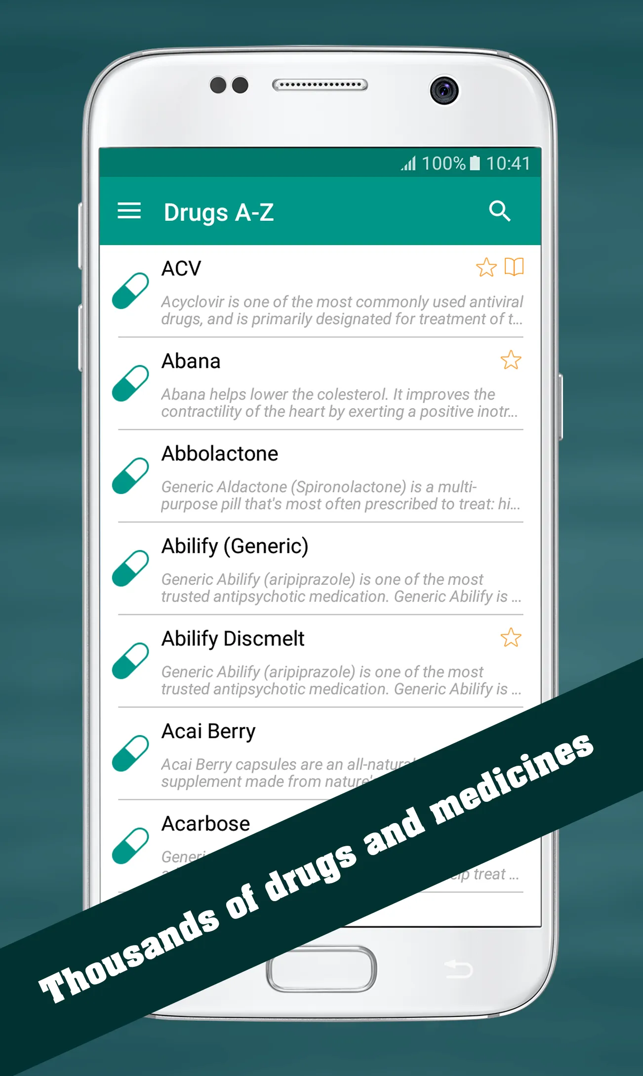 Drugs Dictionary Offline | Indus Appstore | Screenshot