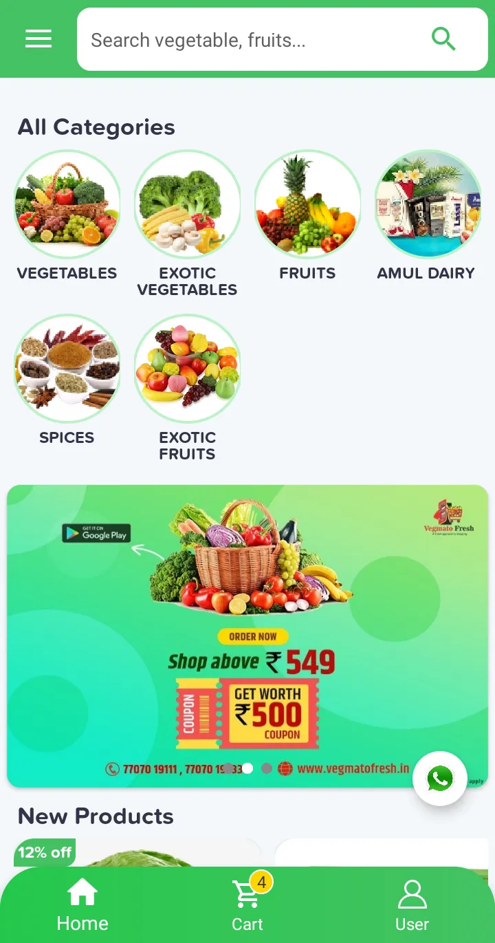 VegMato Fresh | Indus Appstore | Screenshot