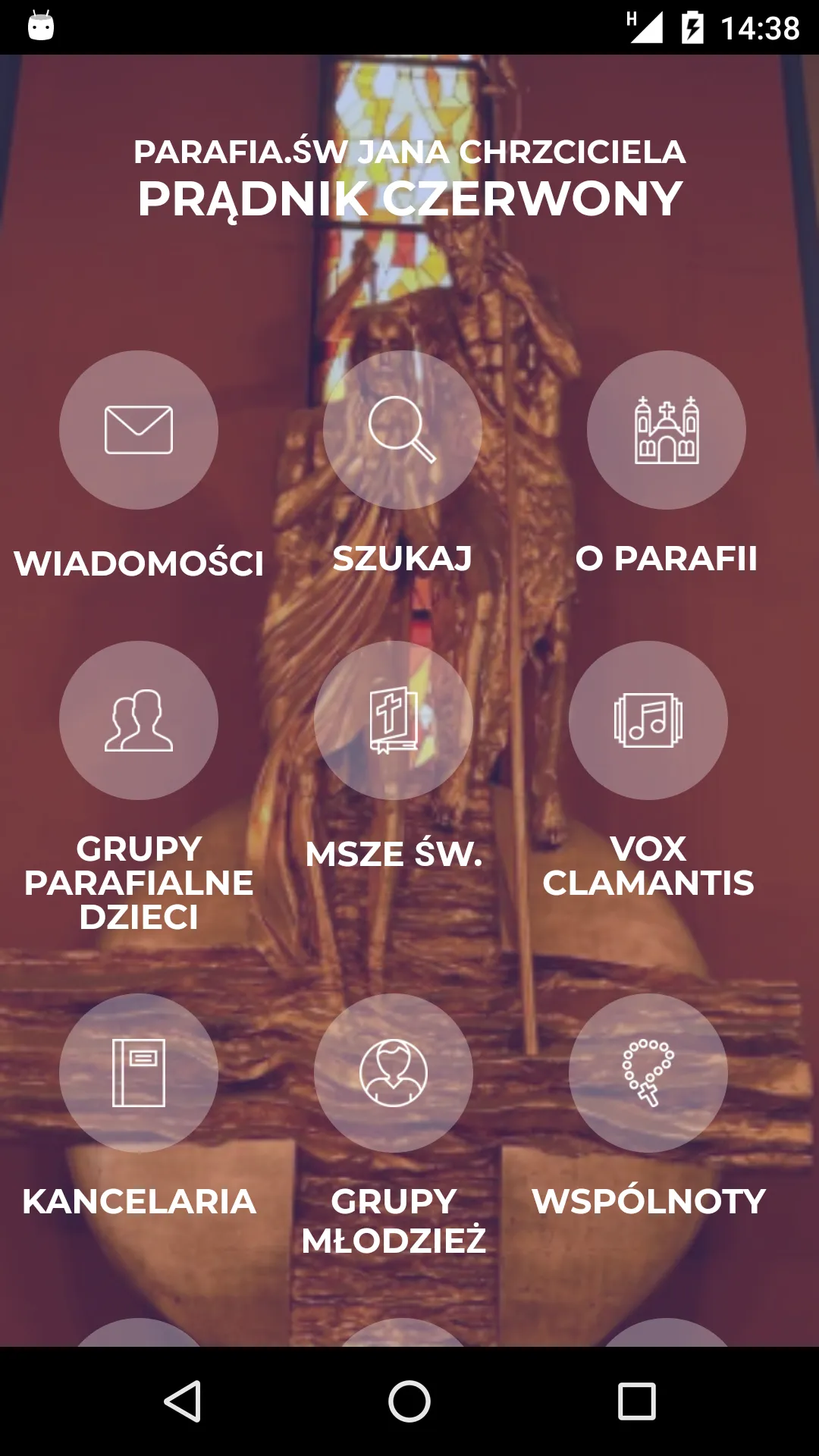 Jan Chrzciciel Kraków | Indus Appstore | Screenshot