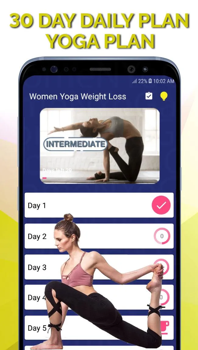 Women Weight Loss Yoga for Beg | Indus Appstore | Screenshot