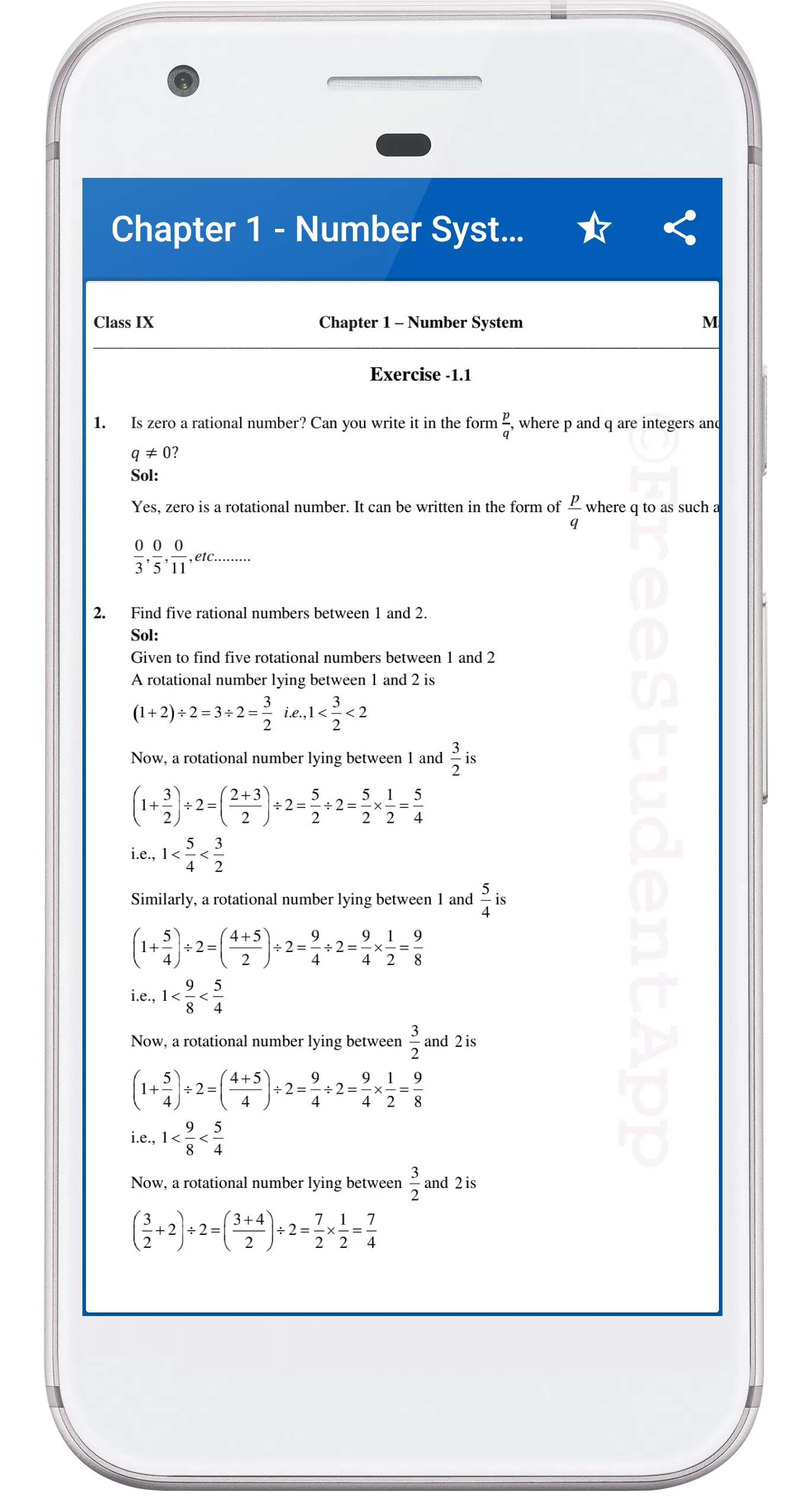 RD Sharma 9th Math Solutions | Indus Appstore | Screenshot