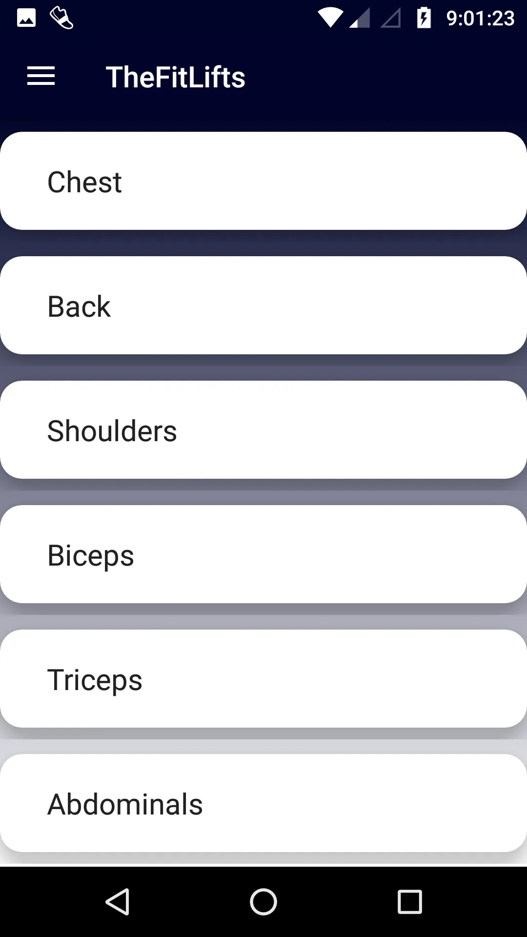 FitLifts - Workout Log | Indus Appstore | Screenshot