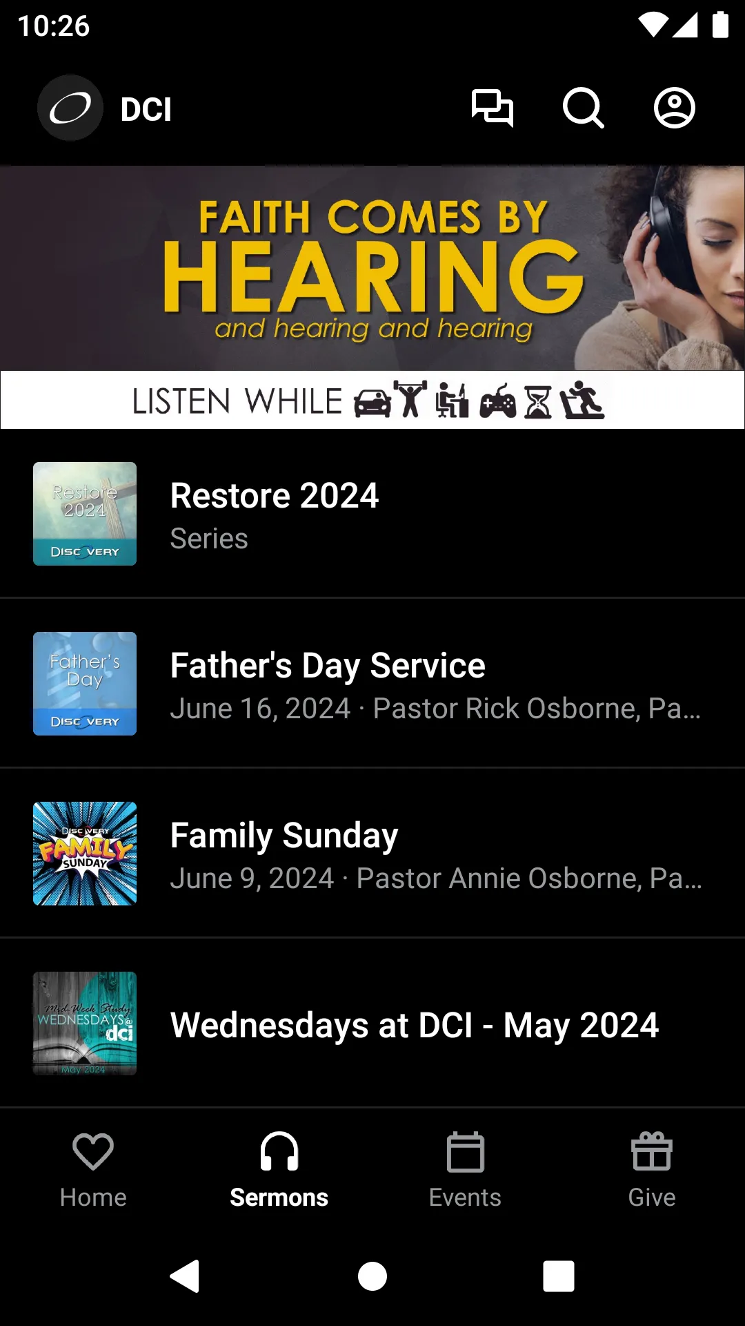 Discovery Church International | Indus Appstore | Screenshot