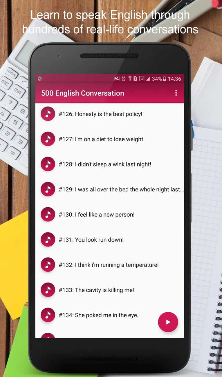 English Conversation | Indus Appstore | Screenshot