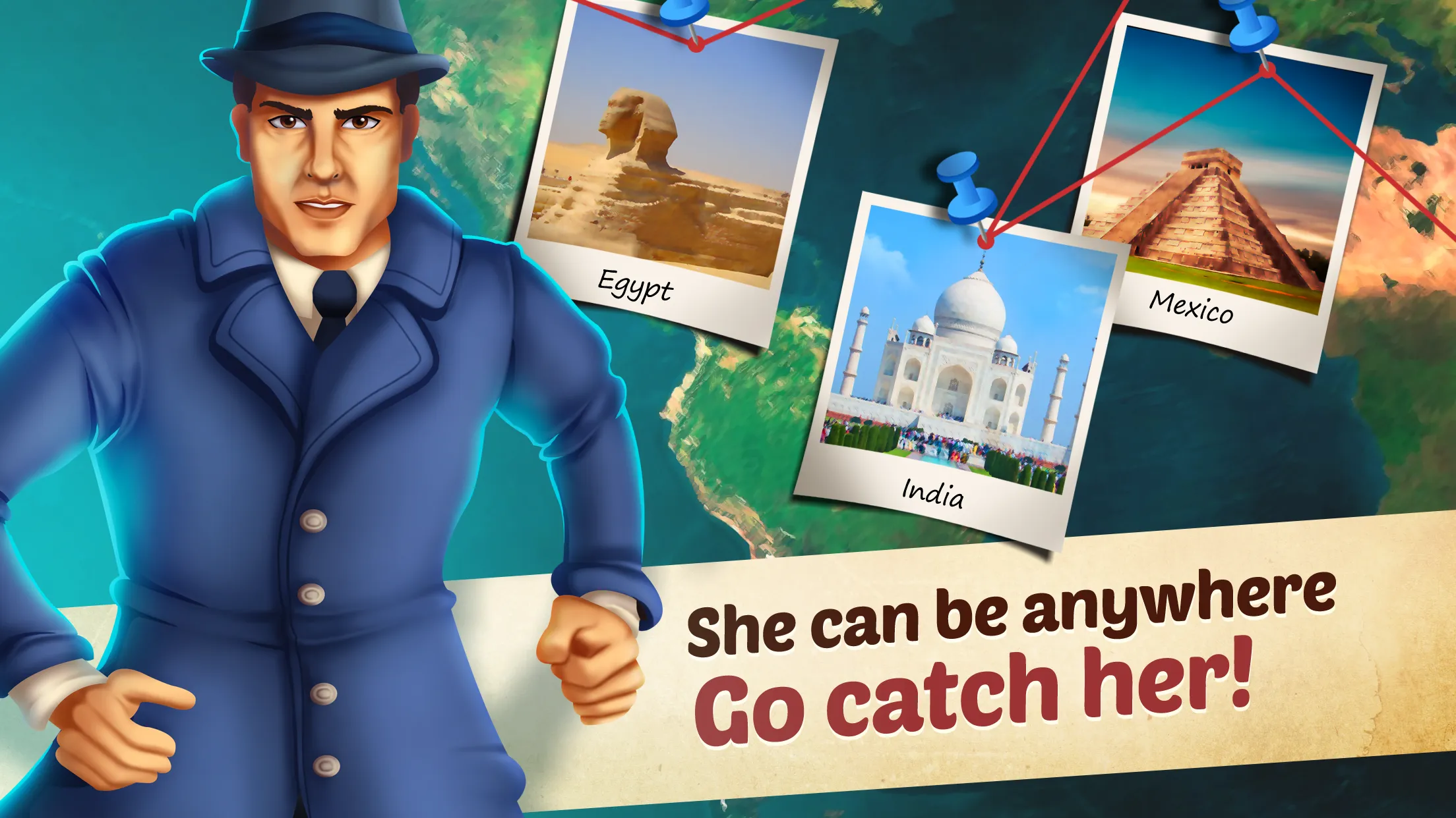 Carmen Stories: Detective Game | Indus Appstore | Screenshot