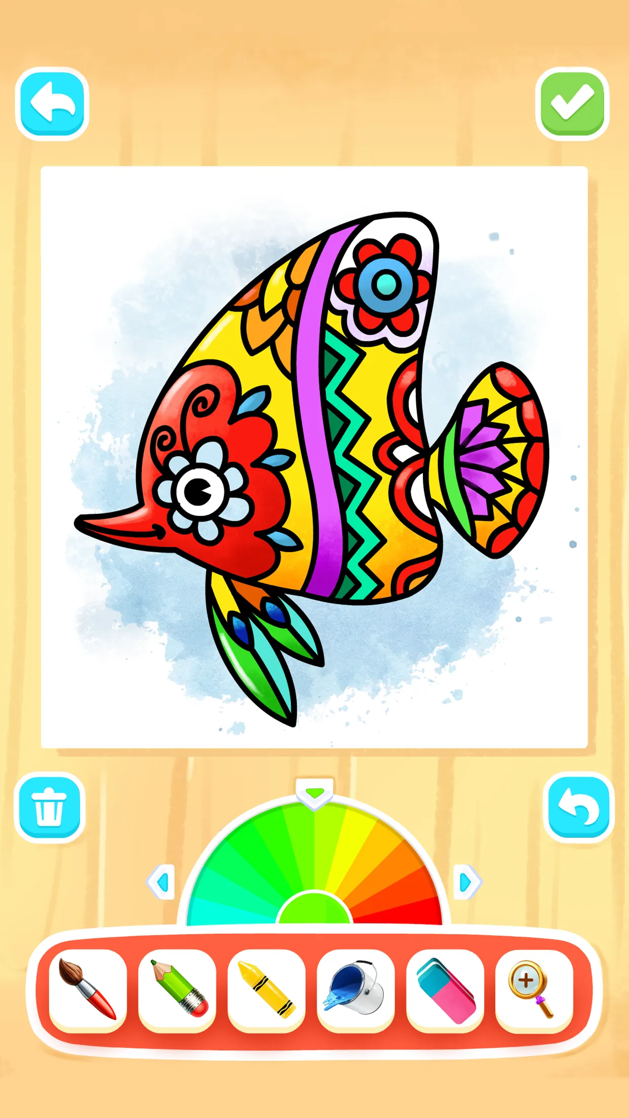 Coloring Mandala Games | Indus Appstore | Screenshot