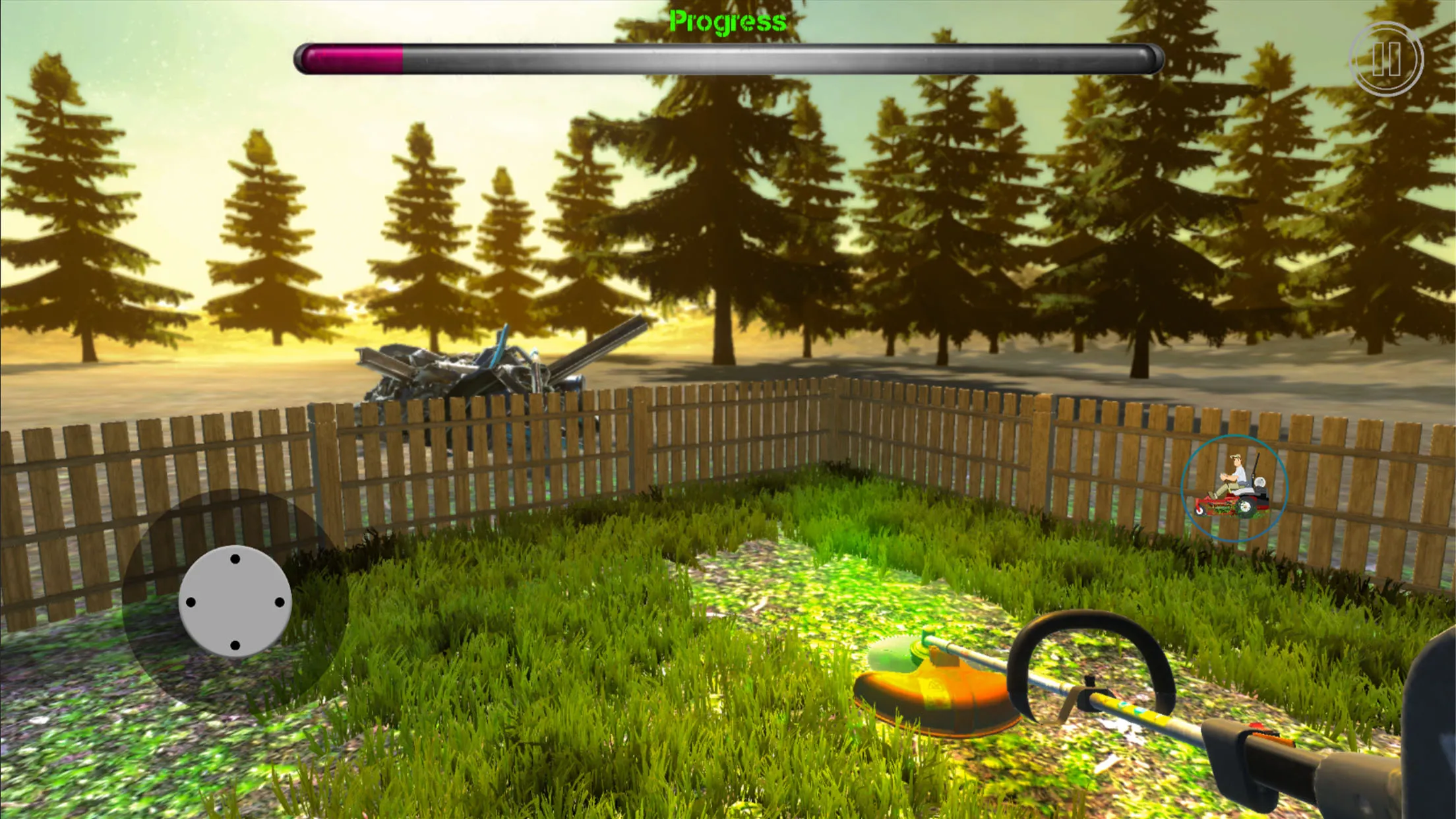 Lawn Mower Simulator 2024 | Indus Appstore | Screenshot