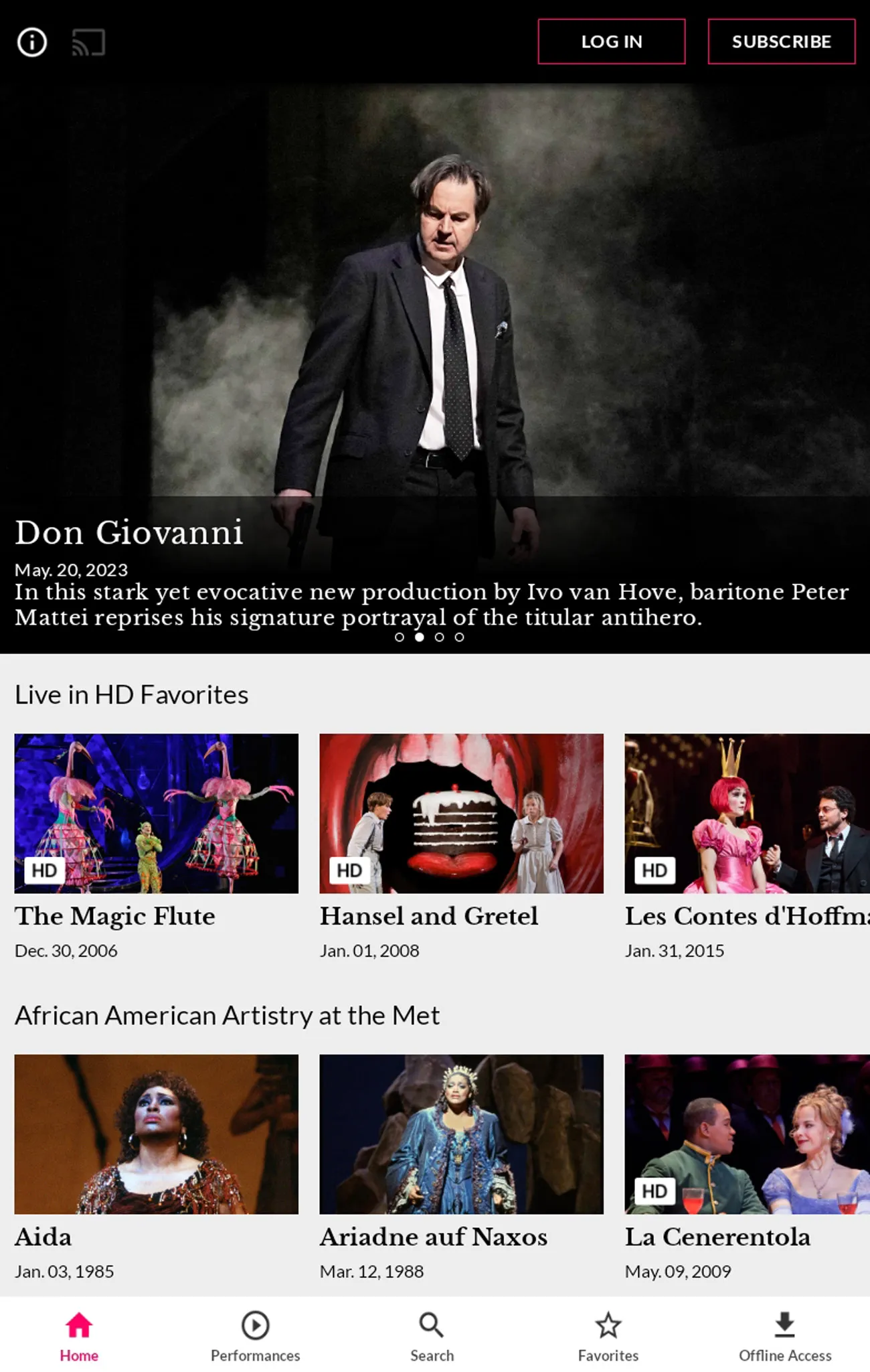 Met Opera on Demand | Indus Appstore | Screenshot