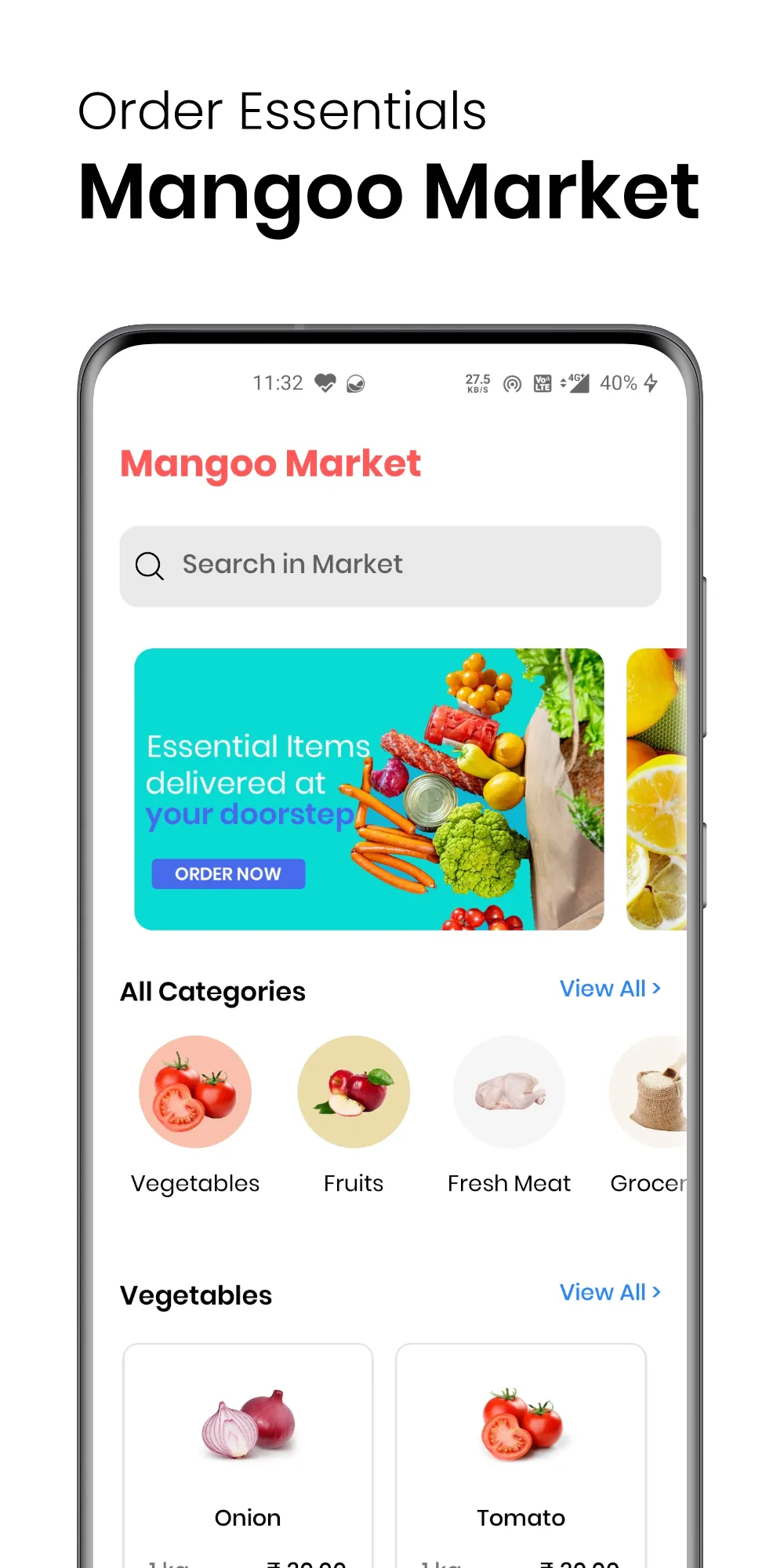 Mangoo Online Food Delivery | Indus Appstore | Screenshot