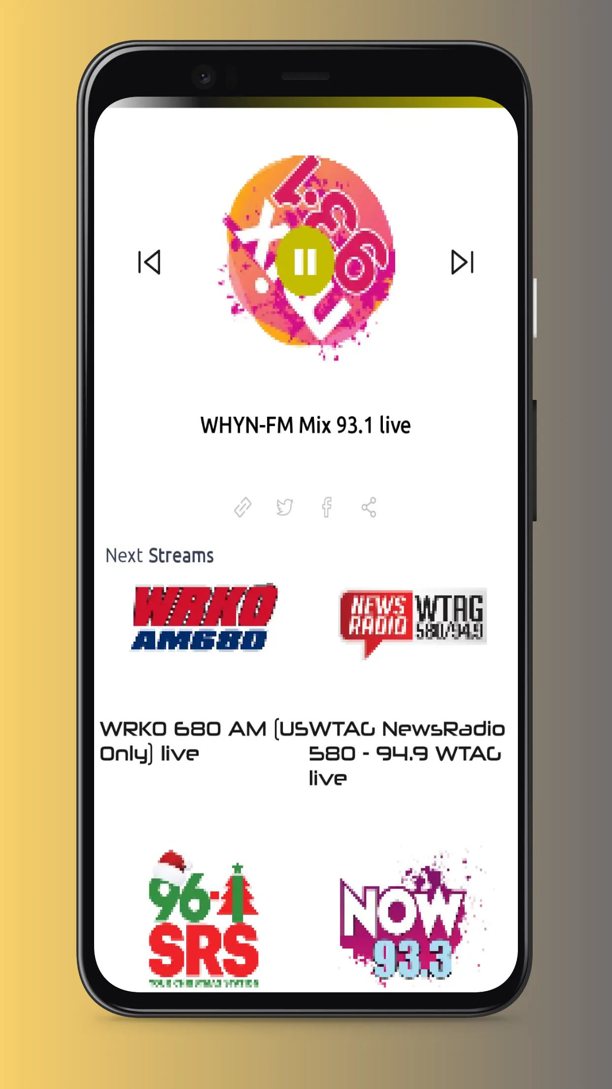 Massachusetts Radio Stations | Indus Appstore | Screenshot