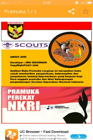 Buku Pintar Pramuka Lengkap | Indus Appstore | Screenshot