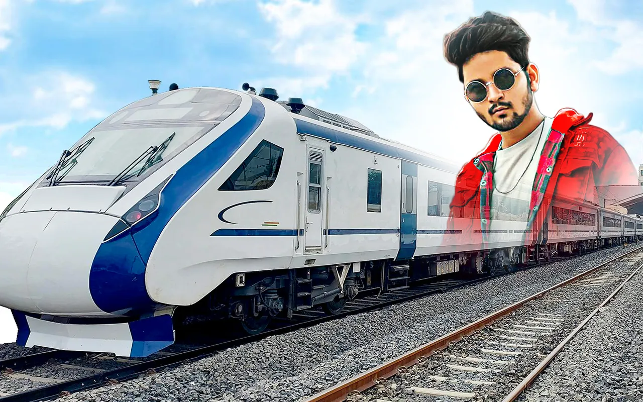 Vande bharat train photo edit | Indus Appstore | Screenshot