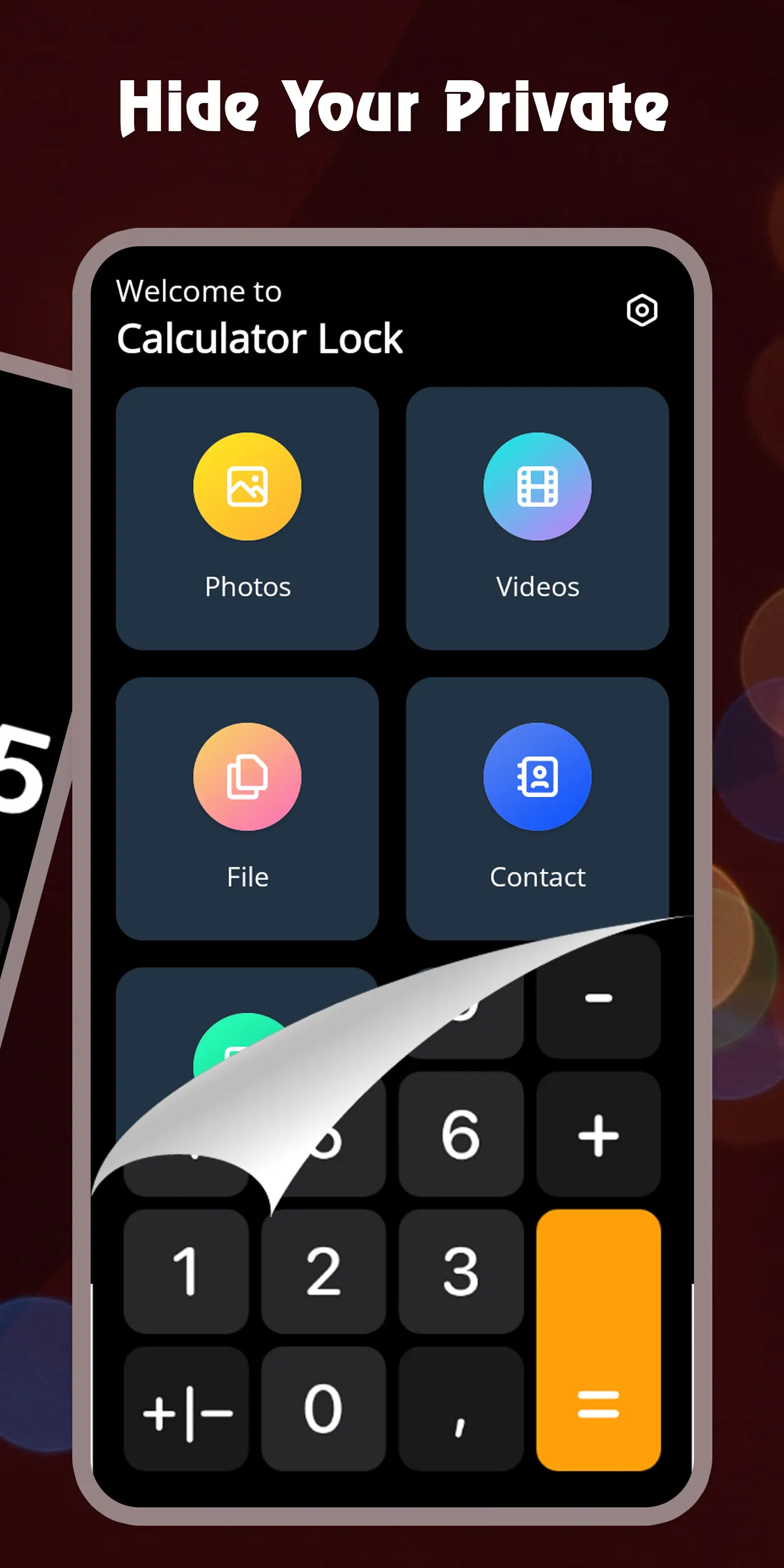 Calculator - Lock Photo Vault | Indus Appstore | Screenshot