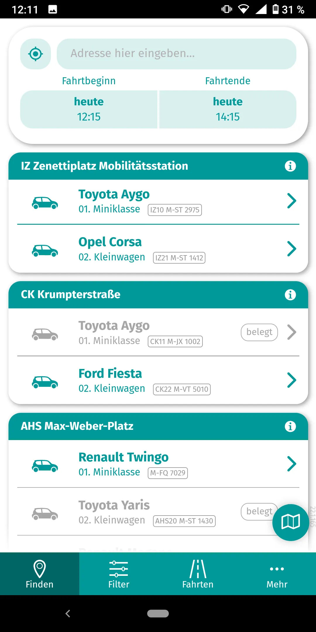 STATTAUTO München | Indus Appstore | Screenshot