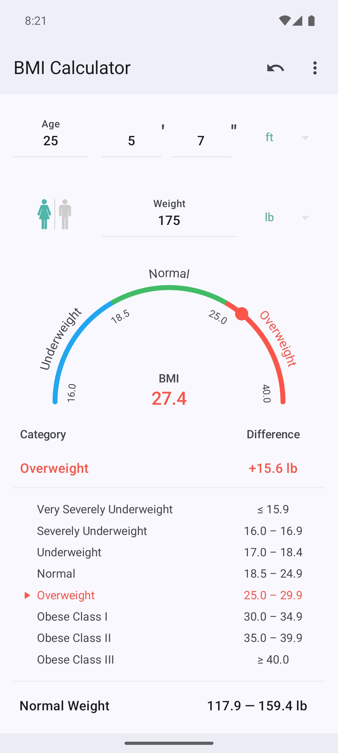 BMI Calculator | Indus Appstore | Screenshot