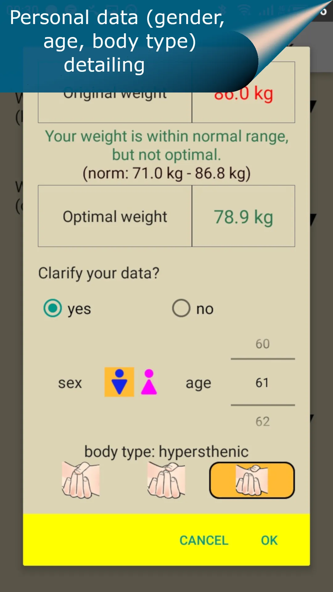 Weight and BMI tracker | Indus Appstore | Screenshot