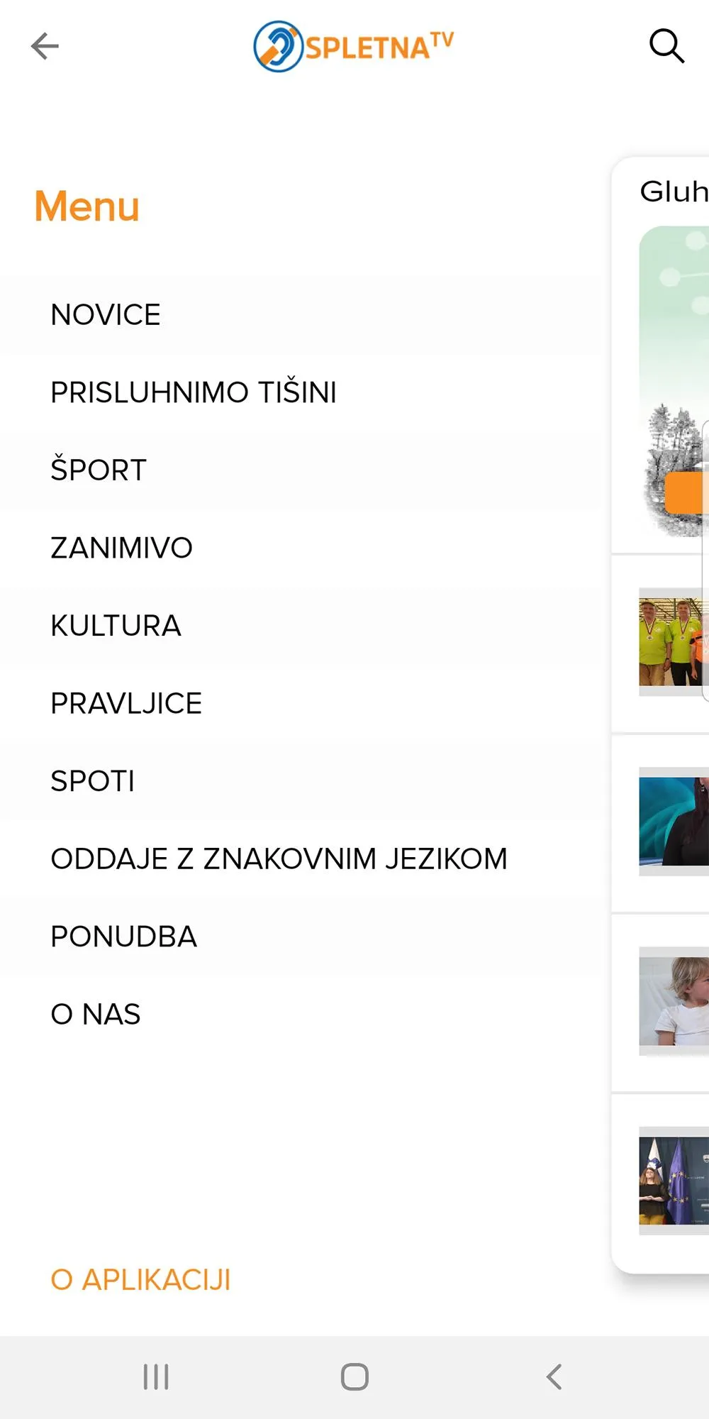SpletnaTV | Indus Appstore | Screenshot