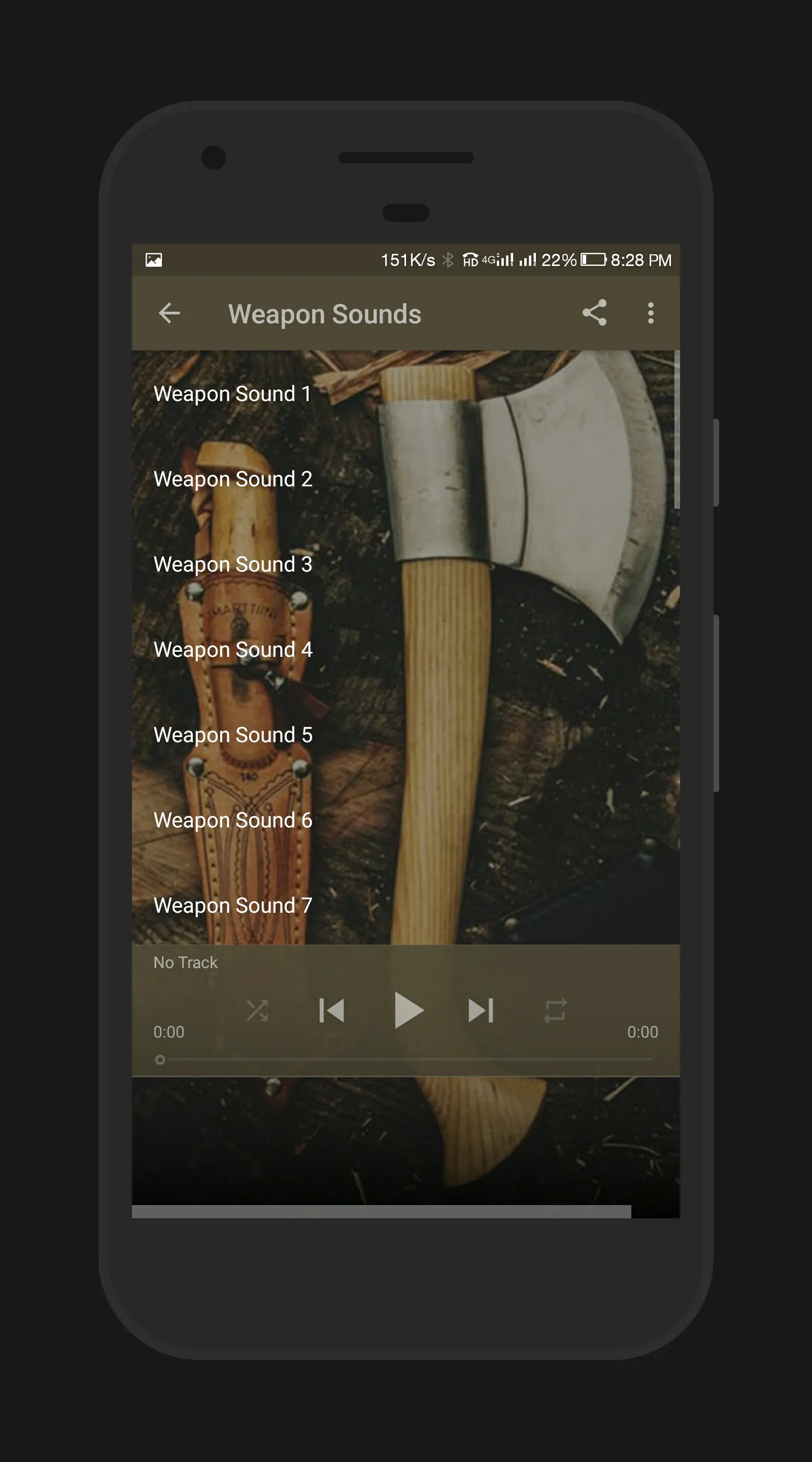 Weapon Sounds | Indus Appstore | Screenshot