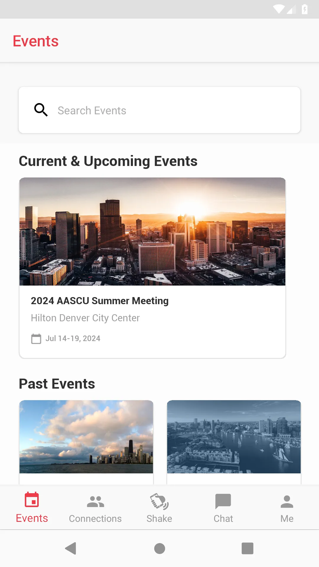 AASCU Conferences | Indus Appstore | Screenshot