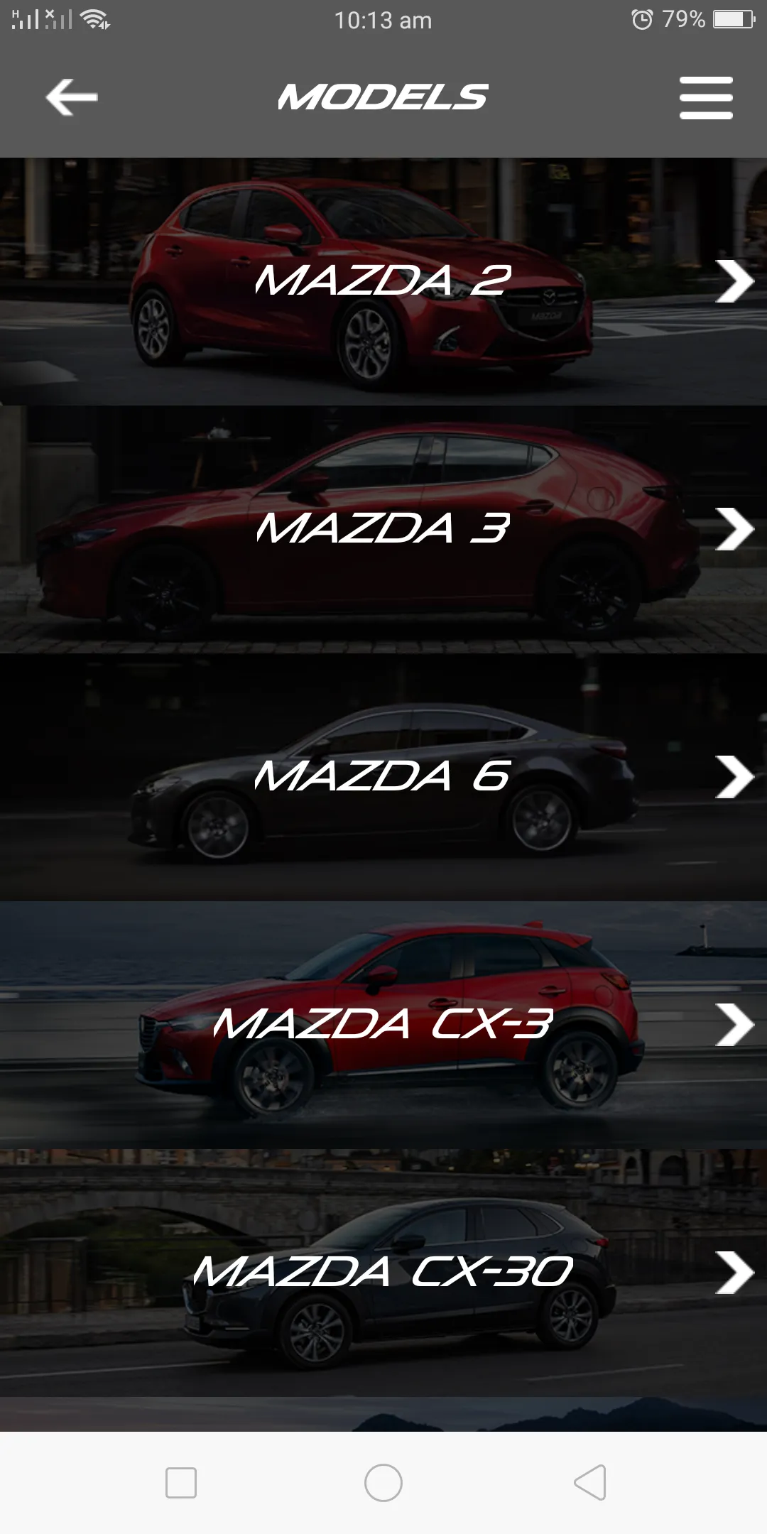 Mazda Oman | Indus Appstore | Screenshot