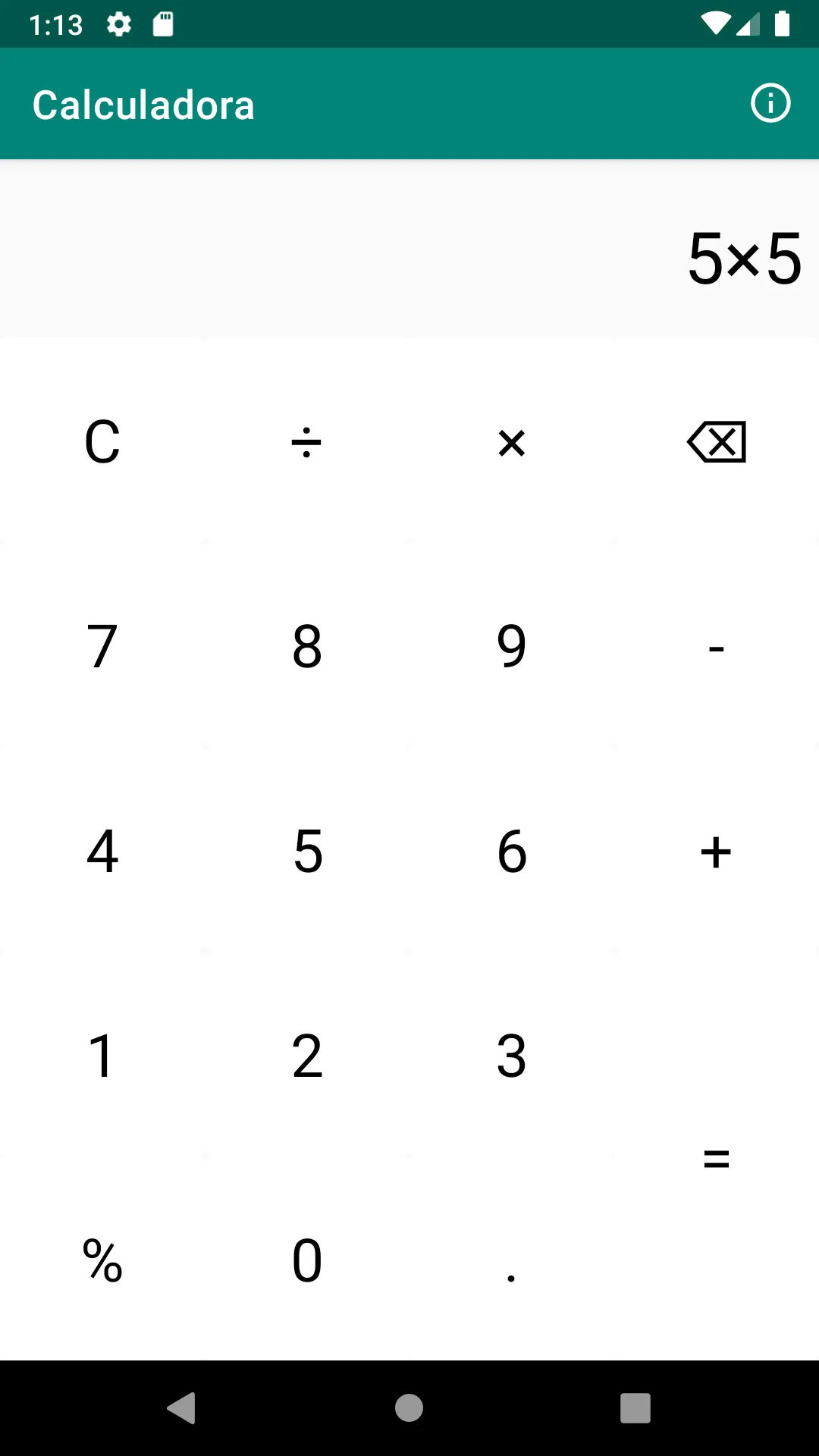 Calculadora | Indus Appstore | Screenshot