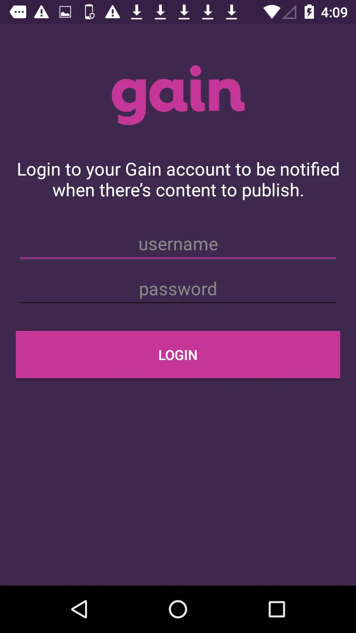 Gain Notify | Indus Appstore | Screenshot