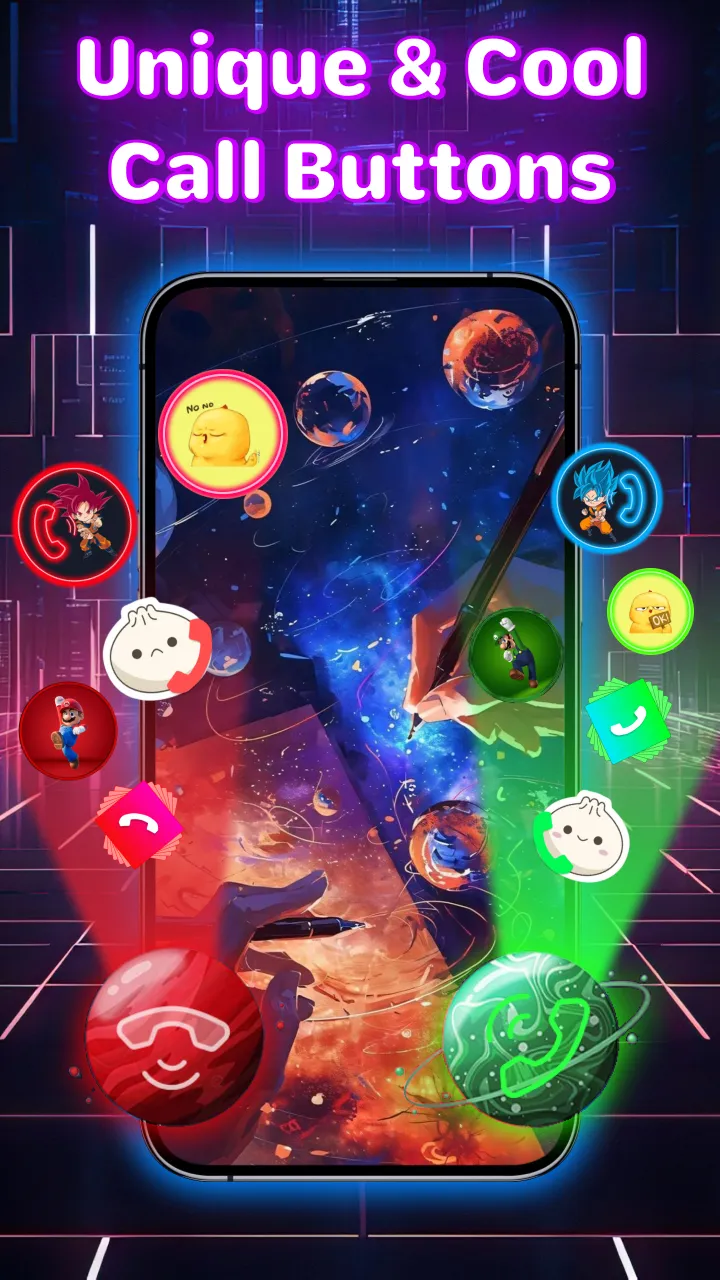 Call Screen Theme: Color Phone | Indus Appstore | Screenshot