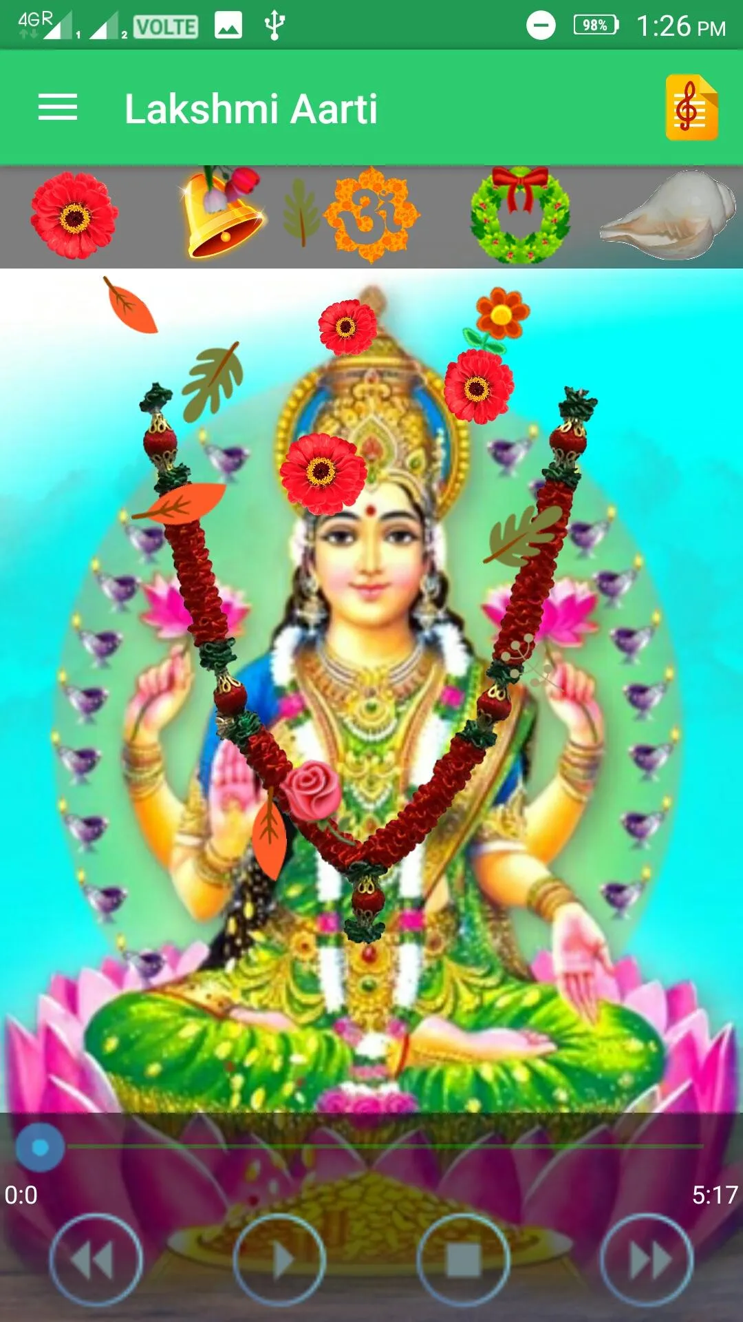 Lakshmi Aarti | Indus Appstore | Screenshot