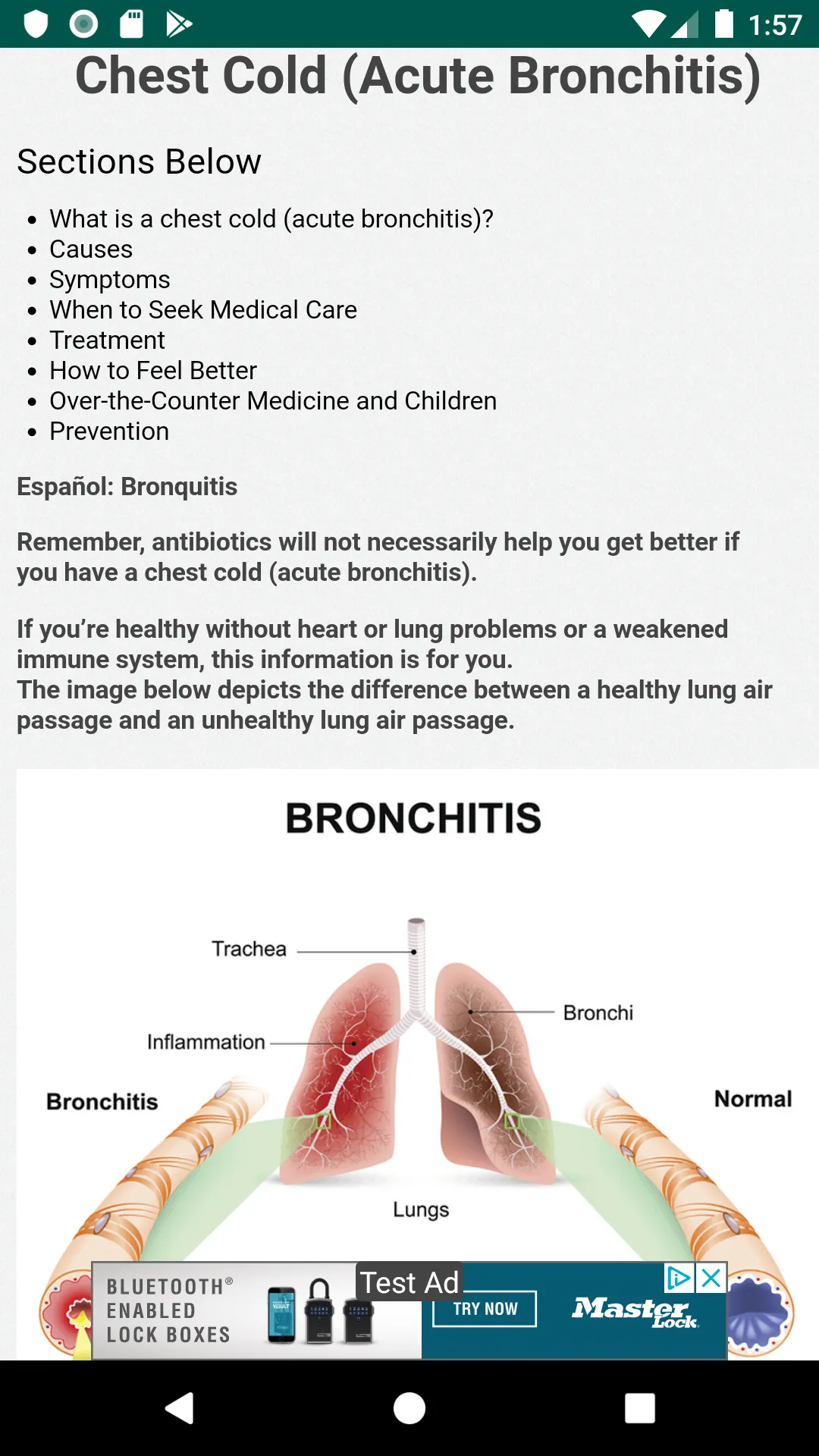 CDC Illness Study Guide | Indus Appstore | Screenshot