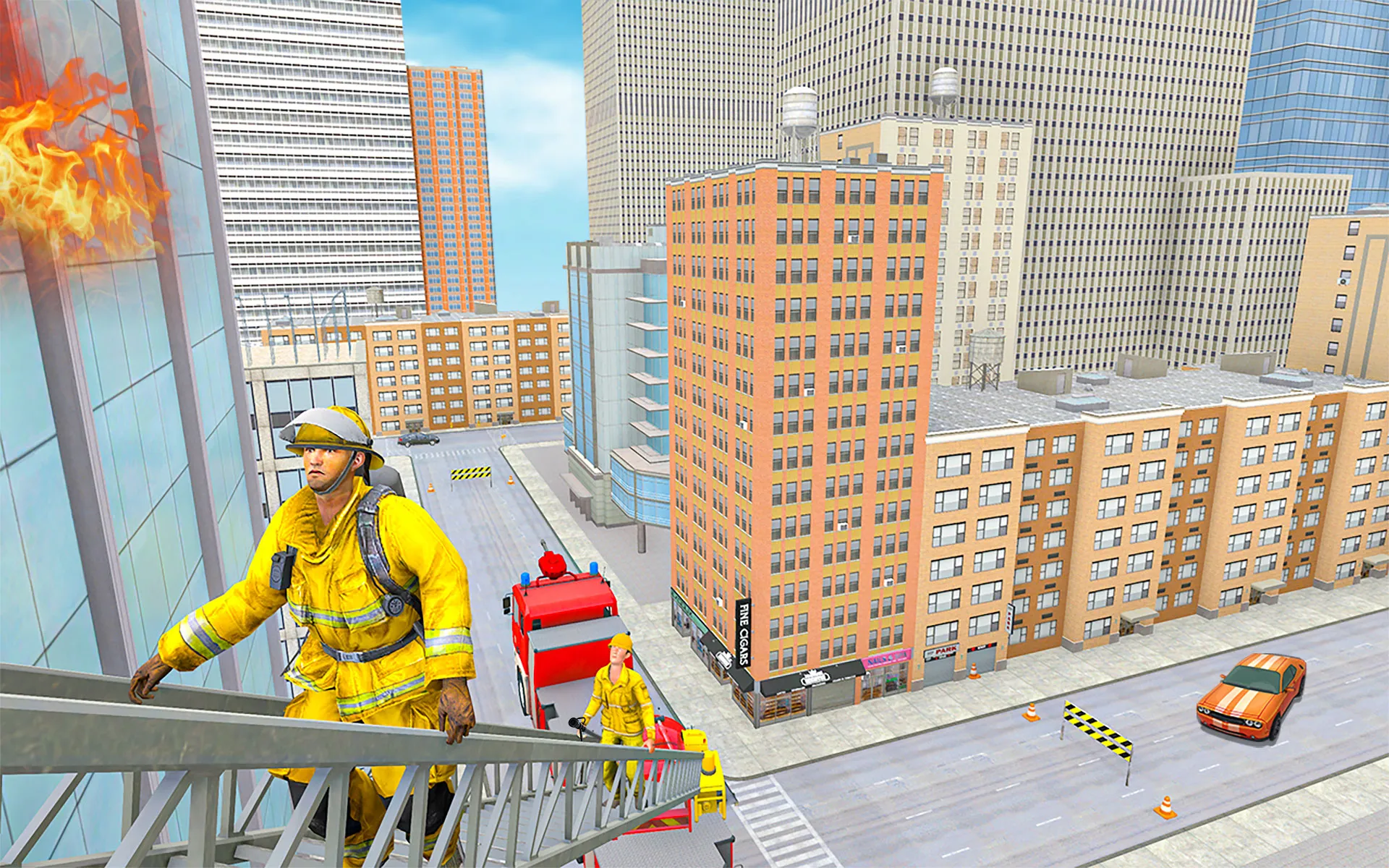 911 Rescue Fire Truck 3D Sim | Indus Appstore | Screenshot