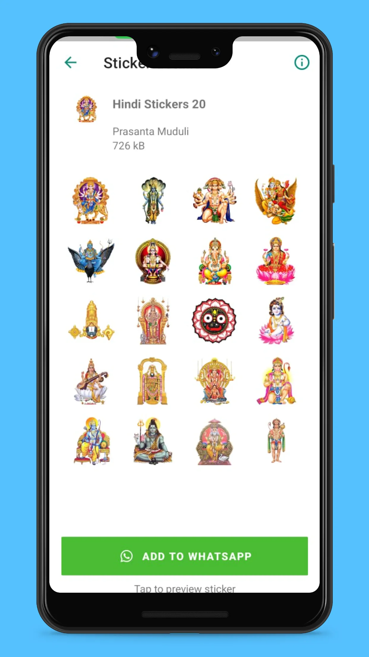 Gujarati Sticker WASticker | Indus Appstore | Screenshot