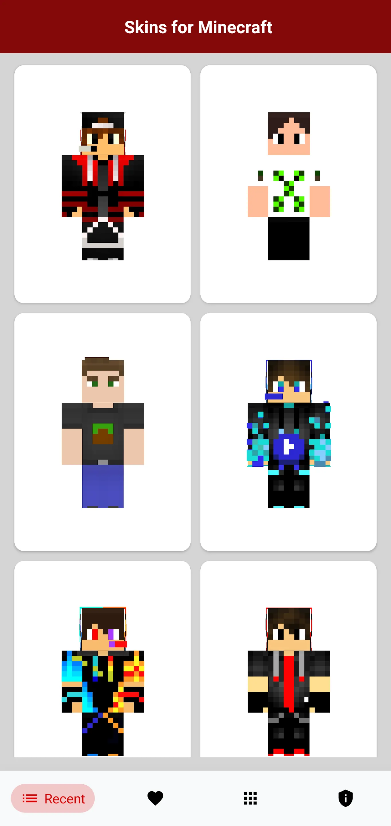 Youtubers Skins for Minecraft | Indus Appstore | Screenshot