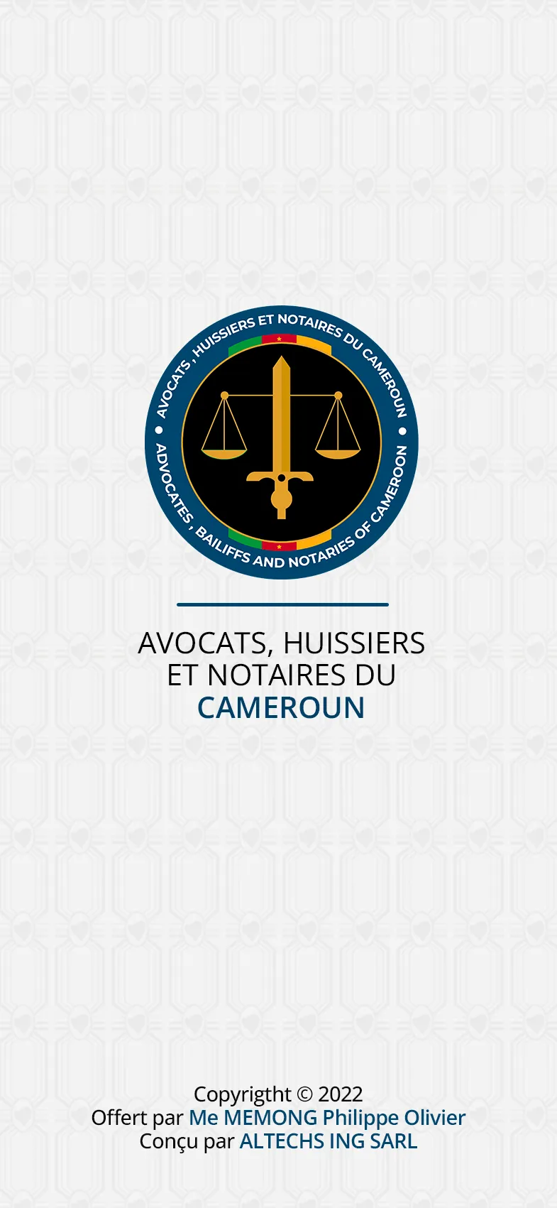 Avocats-Huissiers-Notaires CMR | Indus Appstore | Screenshot