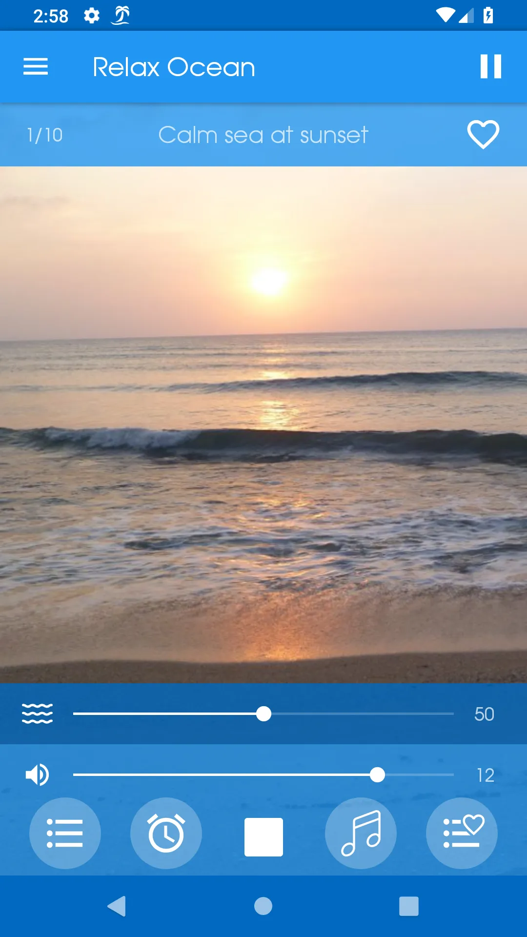 Relax Ocean: sleeping sounds | Indus Appstore | Screenshot