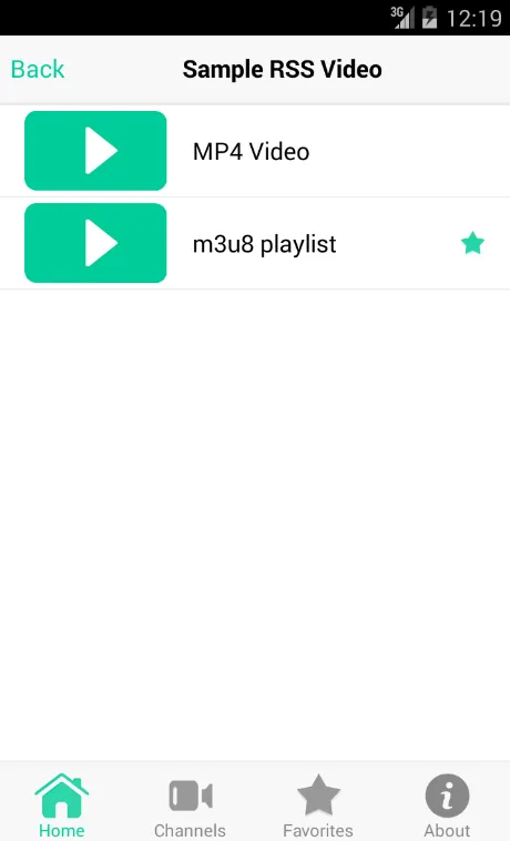 RSS Player | Indus Appstore | Screenshot