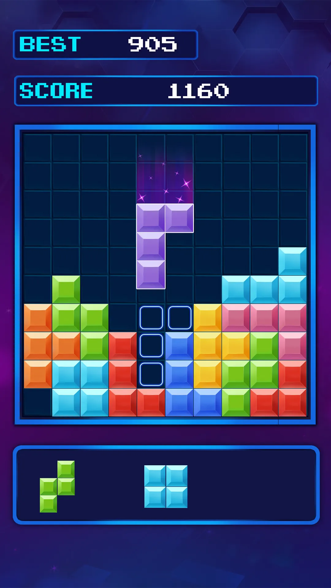 Block Puzzle Brick 1010 | Indus Appstore | Screenshot