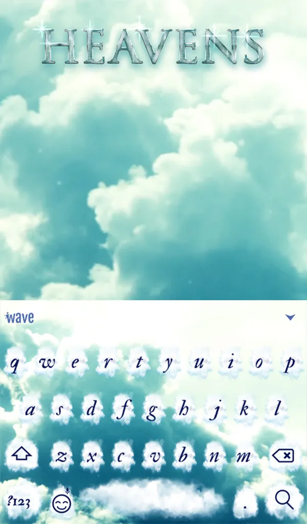 Heavens Keyboard & Wallpaper | Indus Appstore | Screenshot