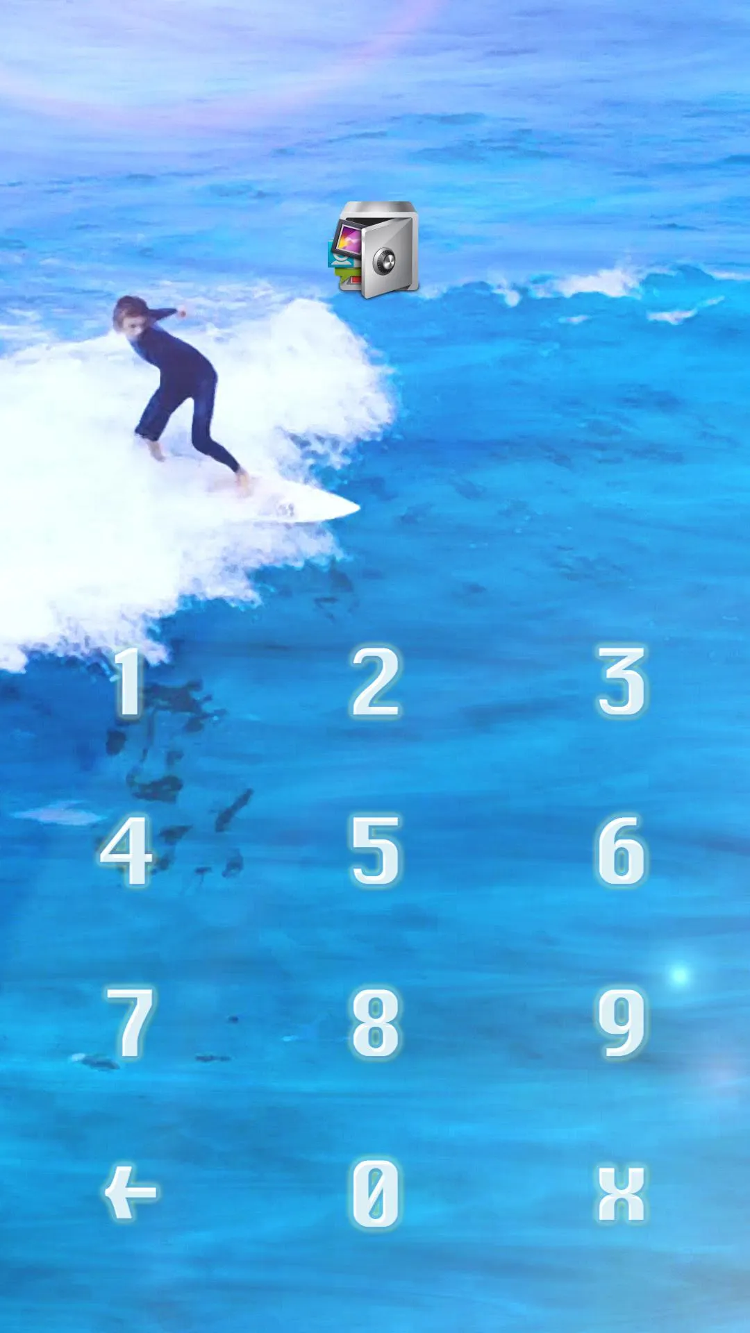 AppLock Live Theme Surfing | Indus Appstore | Screenshot