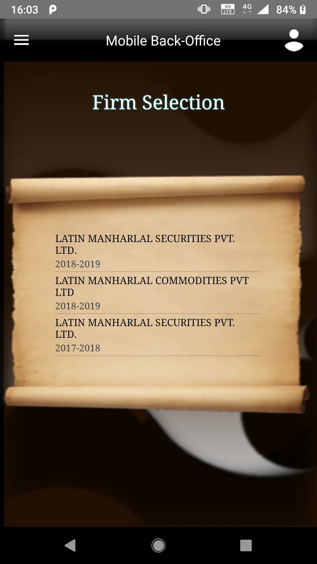 Latin Manharlal Backoffice | Indus Appstore | Screenshot