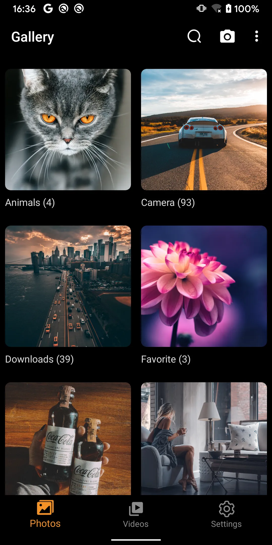 Gallery - photo gallery, album | Indus Appstore | Screenshot