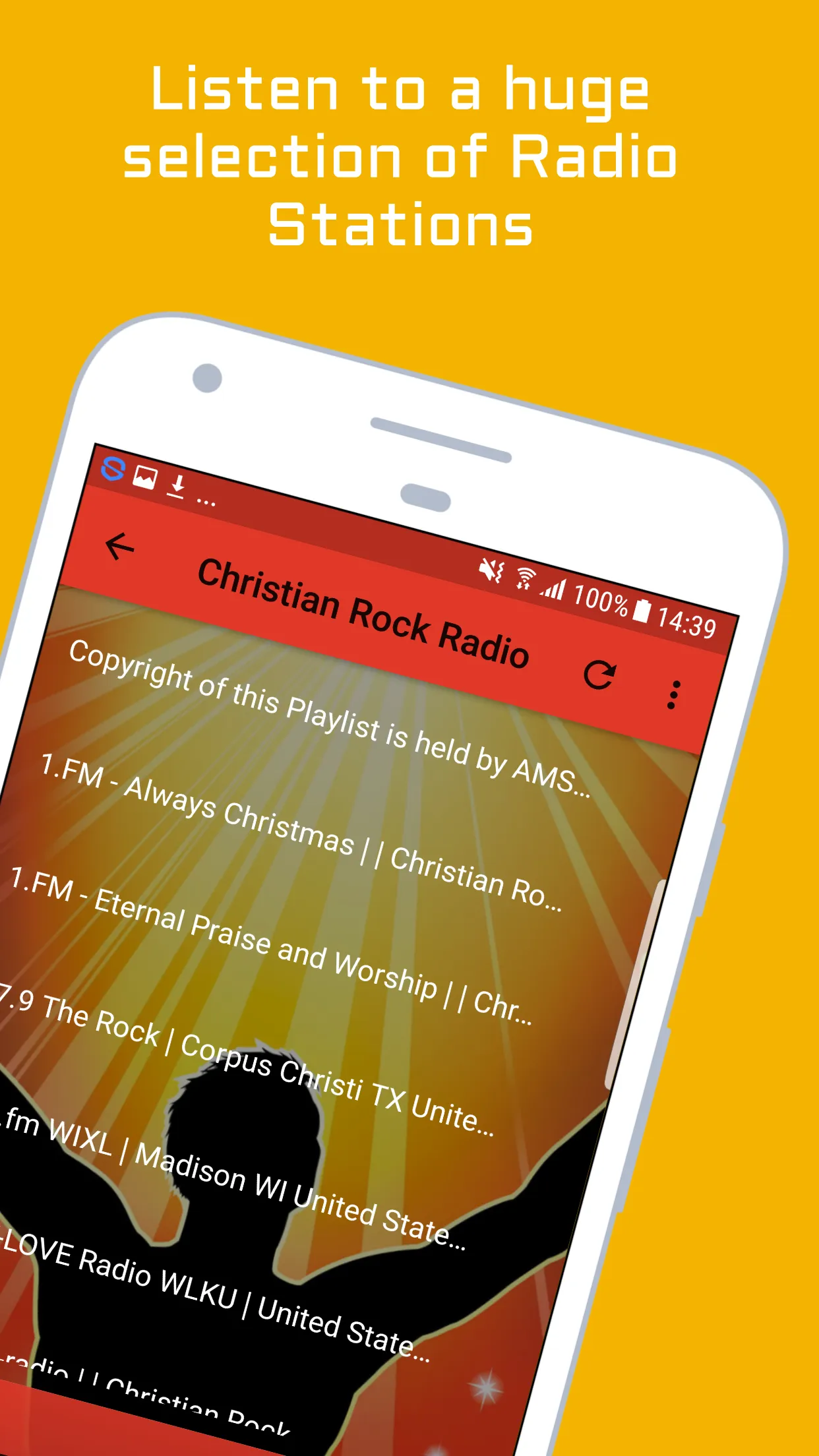 Christian Rock Radio Stations | Indus Appstore | Screenshot