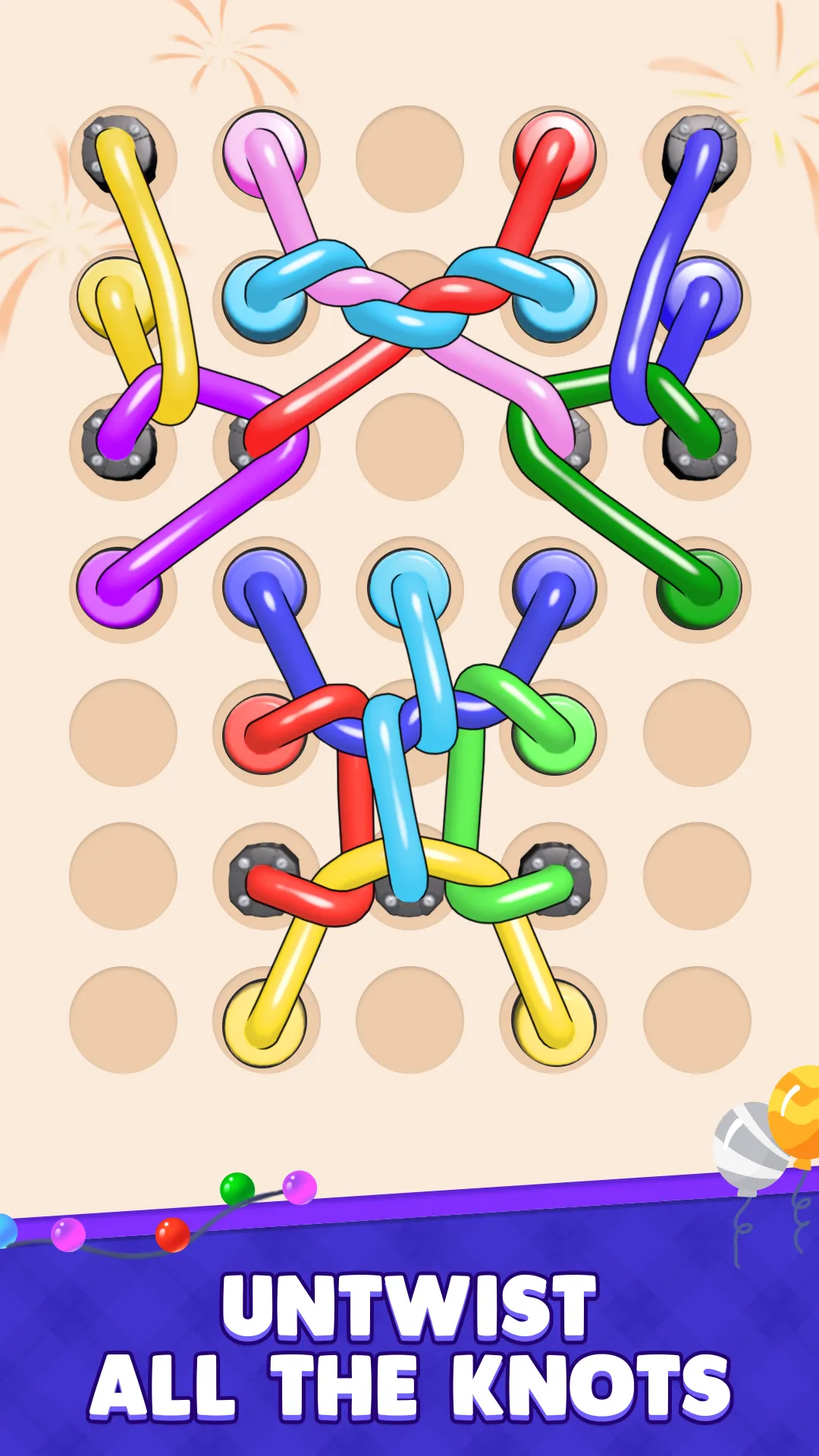 Tangle Rope 3D: Untwist Knots | Indus Appstore | Screenshot