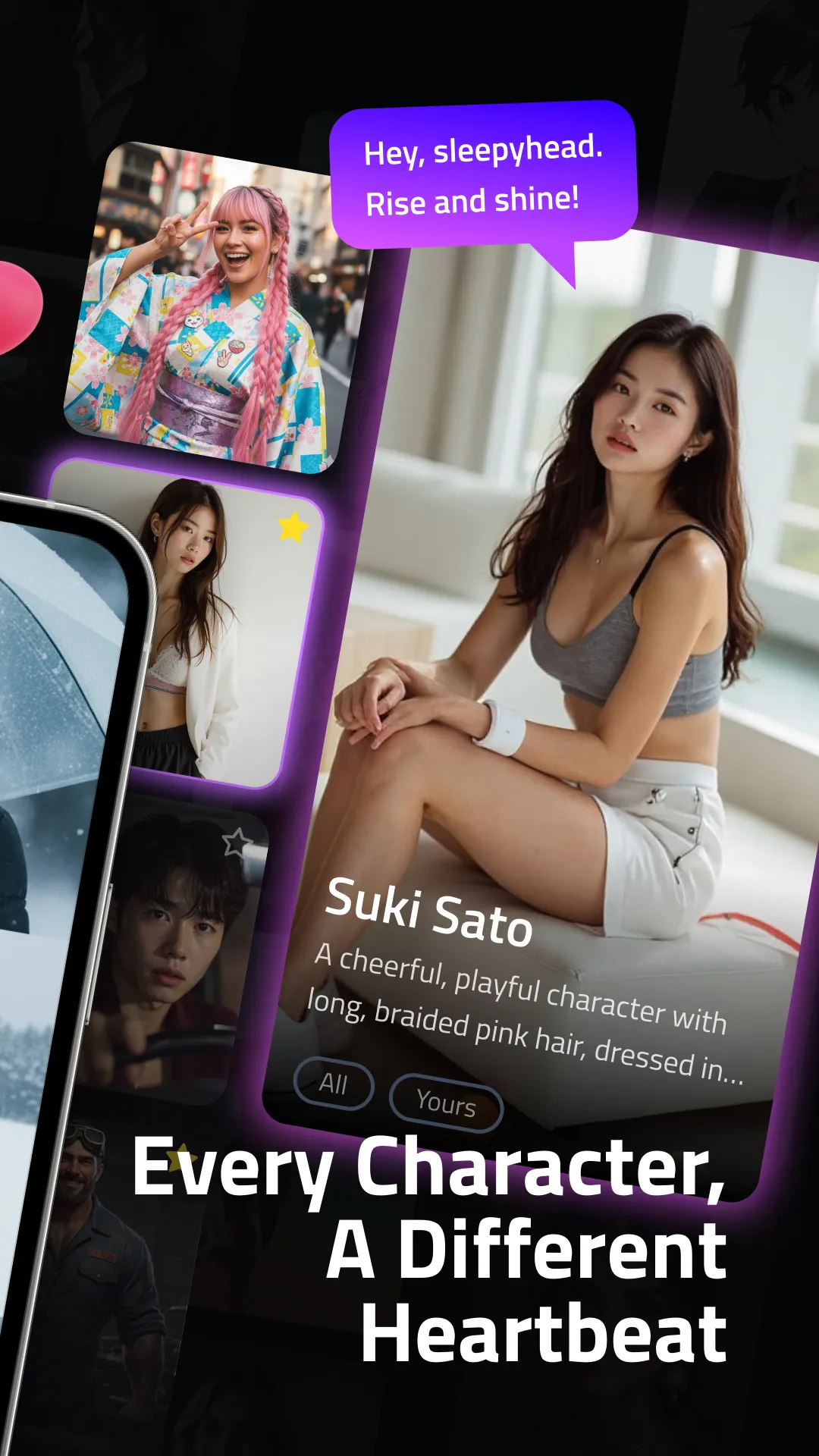 Kinda: AI Character Chat | Indus Appstore | Screenshot