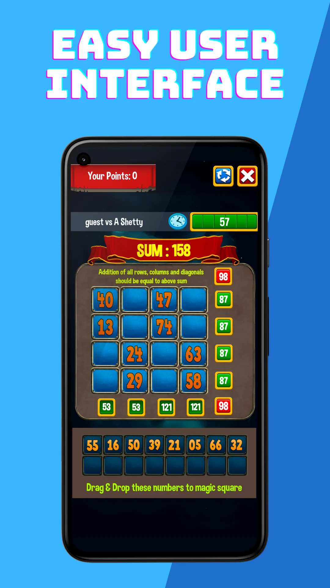 Infinite Magic Square Puzzle | Indus Appstore | Screenshot