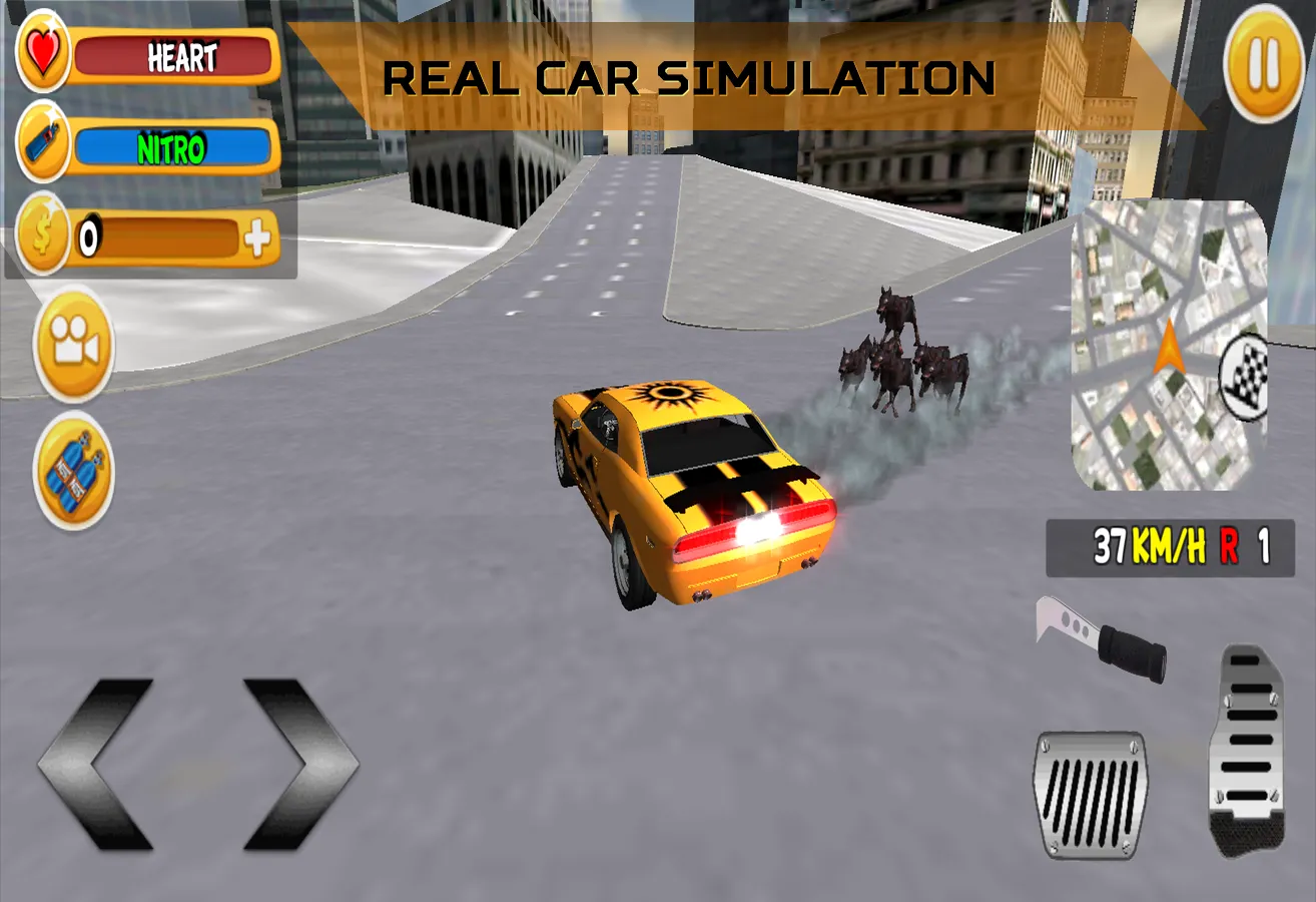 Car Driving Grand Zombie City | Indus Appstore | Screenshot