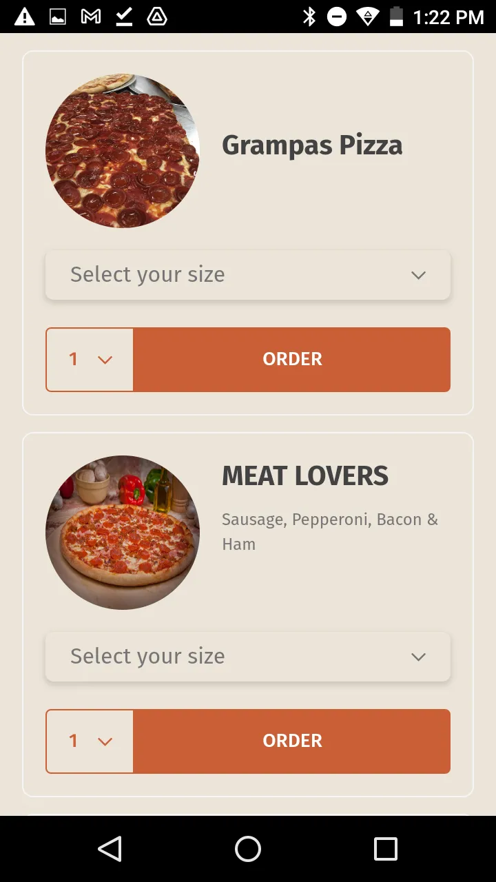 Original Italian Pizza | Indus Appstore | Screenshot