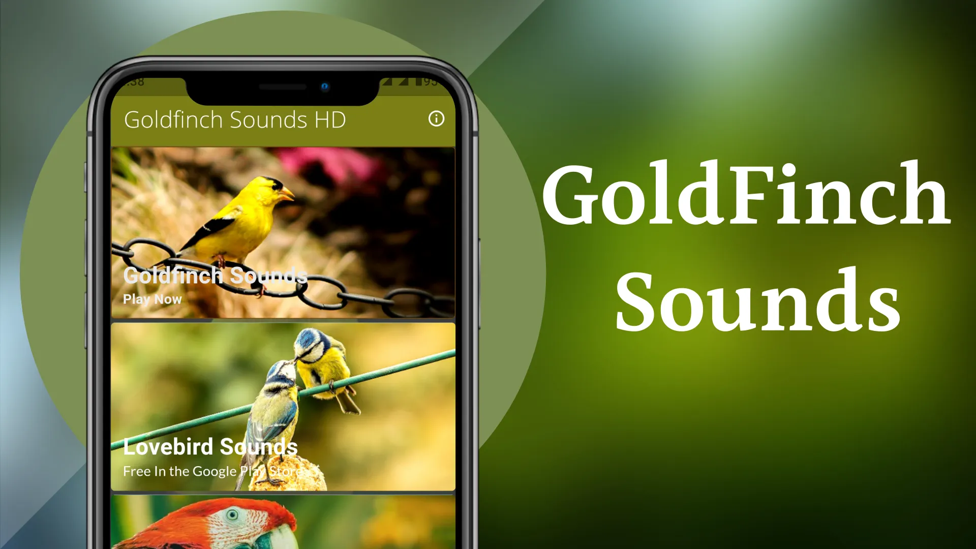 Goldfinch Sounds | Indus Appstore | Screenshot