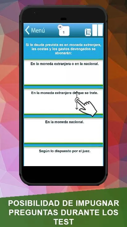 Test Gestión Procesal | Indus Appstore | Screenshot