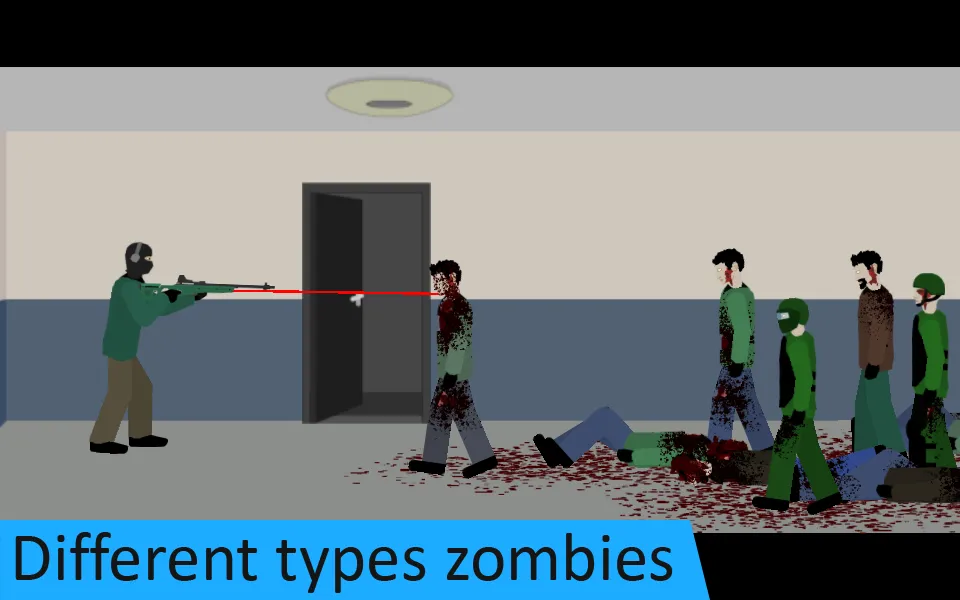 Flat Zombies: Defense&Cleanup | Indus Appstore | Screenshot