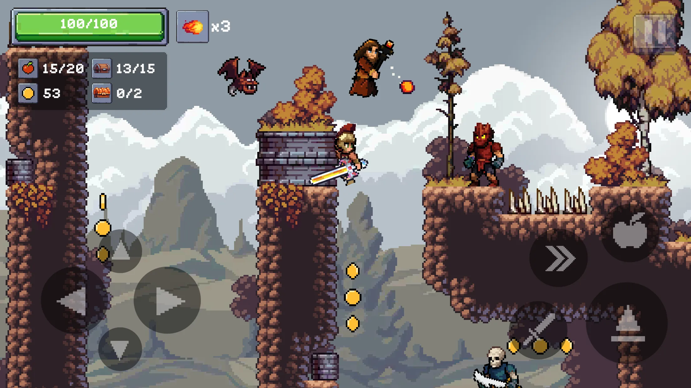 Apple Knight 2: Action Game | Indus Appstore | Screenshot